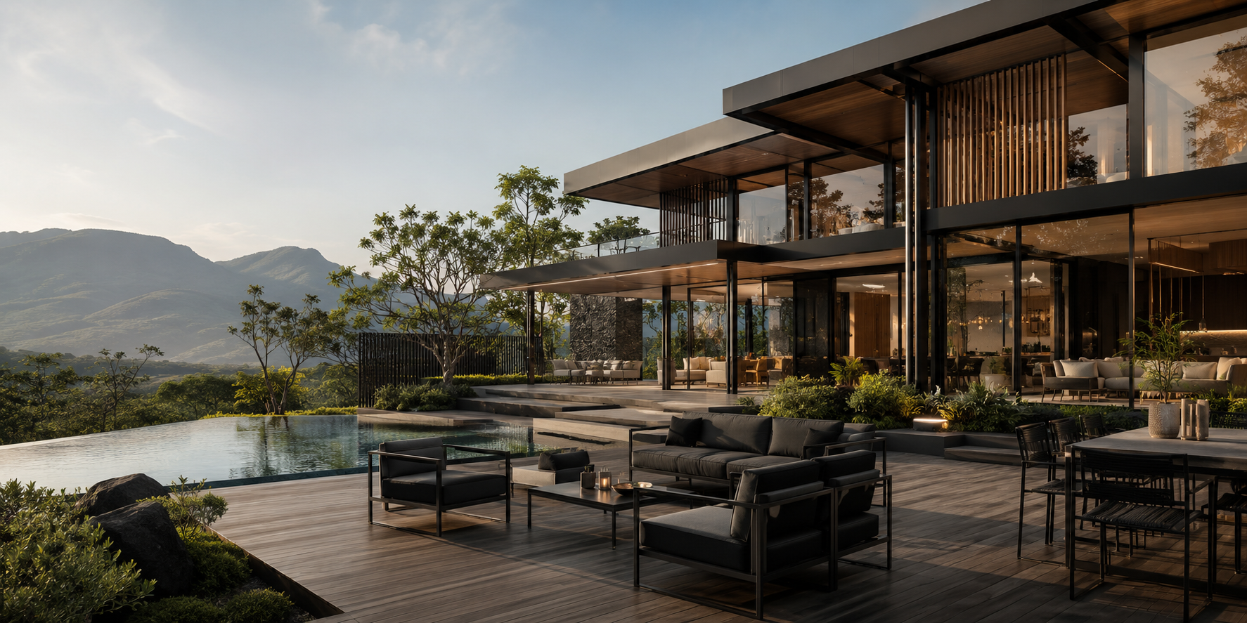 SANRA LIVING — Luxury Steel Furniture Collection